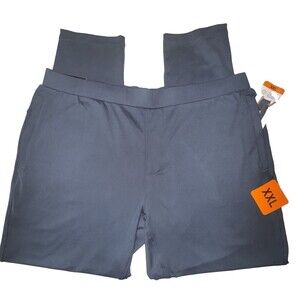 Mondetta Mens Size XXL Gray Zip Leg Performance Jogger Pants Athletic Athleisure